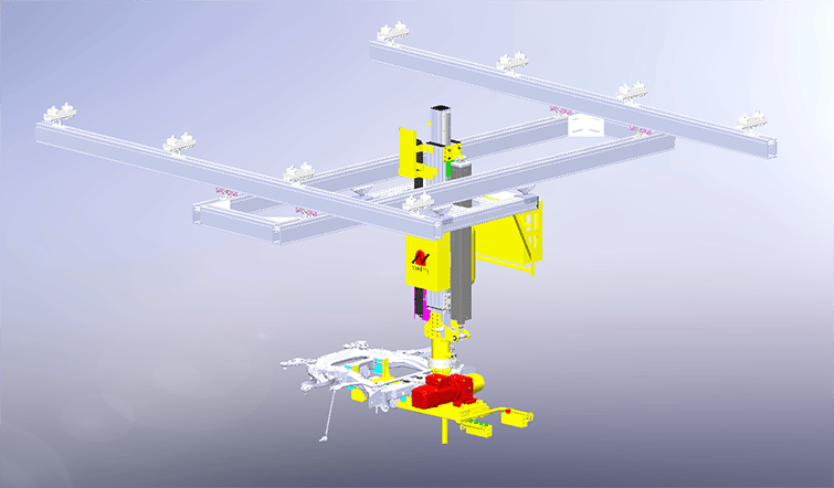 T-type robotic arm